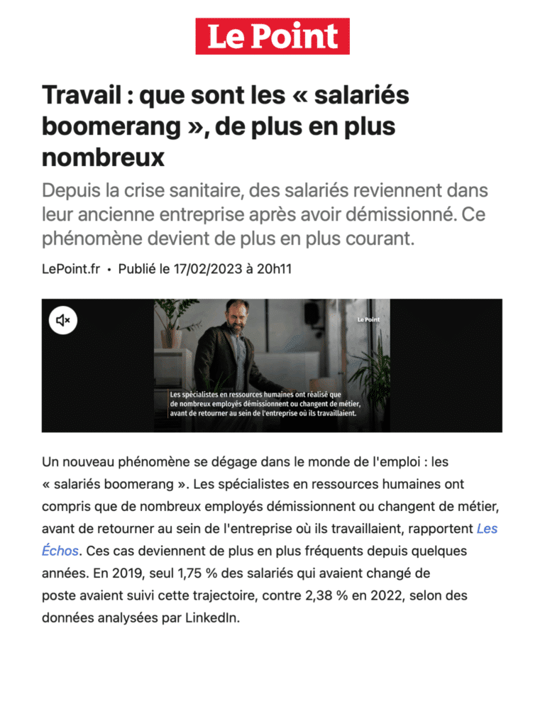 article le point