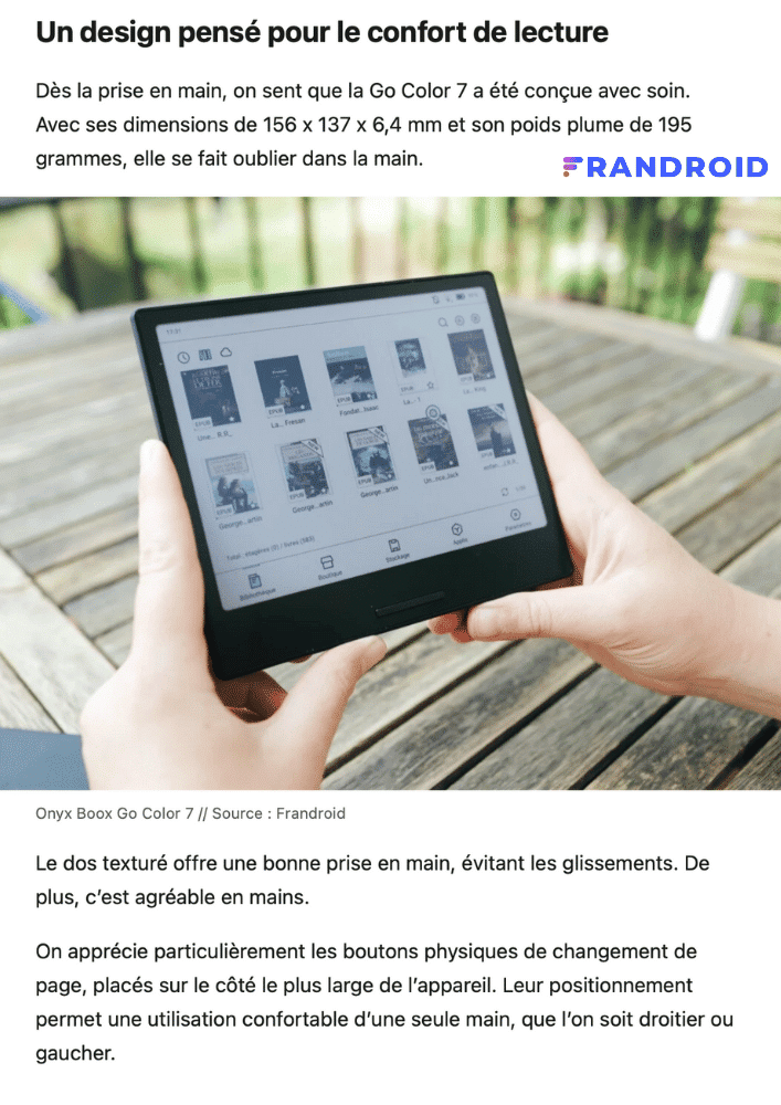 boox frandoid